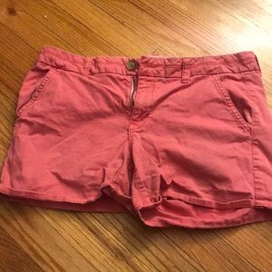 Pink shorts
